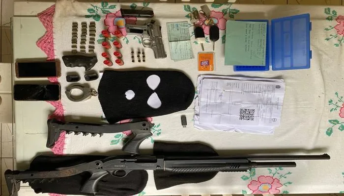 Material apreendido na operação realizada nesta sexta-feira (29), no sul da Bahia. Foto: Divulgação/SSP-BA