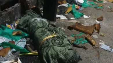 Corpo de homem é encontrado enrolado em lençol