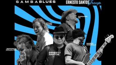 Banda carioca lança LP em vinil "SAMBABLUES", na capital baiana. Foto: Reprodução