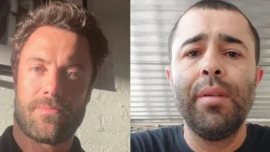 Kayky Brito e Diones da Silva, motorista de aplicativo que o atropelou - Foto: Reprodução/Instagram