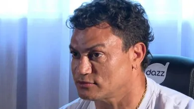 Acelino Freitas, o Popó, em entrevista ao Fantástico, da Globo - Foto: Reprodução/Internet