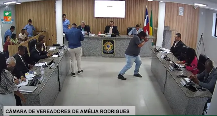 Assista a 24ª Sessão Ordinária da Câmara Municipal de Amélia Rodrigues. Foto: Reprodução
