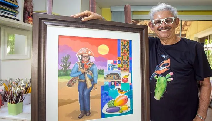 O Poeta da Cor: Exposição "As Cores no Cangaço" de João Martins encanta Salvador com arte e cultura Sertaneja. Foto: Reprodução