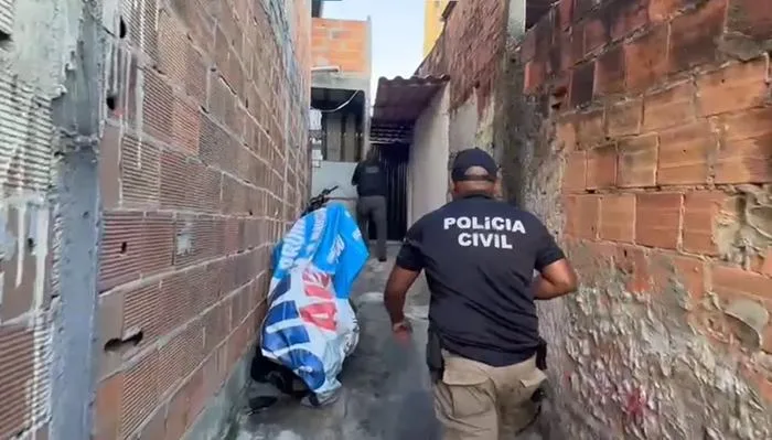 Suspeito de violentar e filmar menores de idades é preso. Foto: Reprodução/Polícia Civil