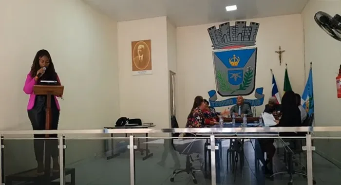 Sessão Ordinária da Câmara Municipal de Teodoro Sampaio - Foto: Reprodução/Vídeo