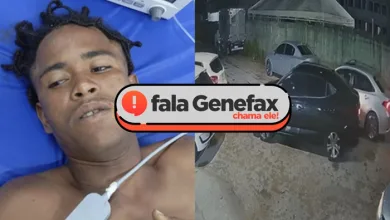 Um dos indivíduos ficou ferido na ação - Foto: Reprodução/Alô Juca