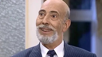 O ator Paulo Hesse em cena da novela 'O Cravo e a Rosa (2000)'. — Foto: Reprodução/Globoplay