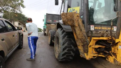 Seis homens são detidos suspeitos de furtar britas em obra de prefeitura - Foto: Prefeitura de Itabuna
