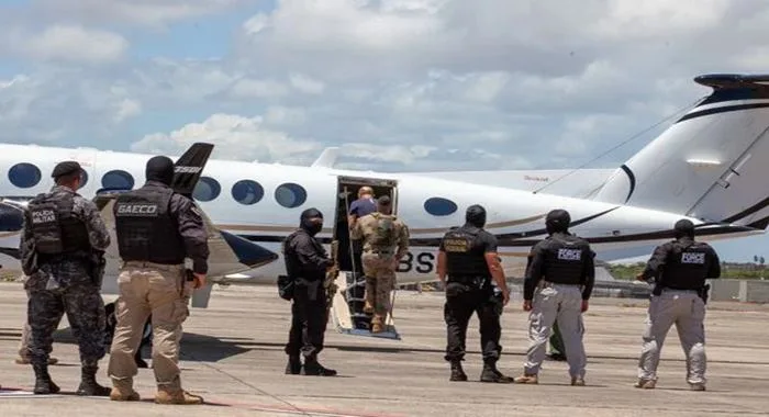 Os PMs presos foram transferidos para presídio federal Foto: Divulgação