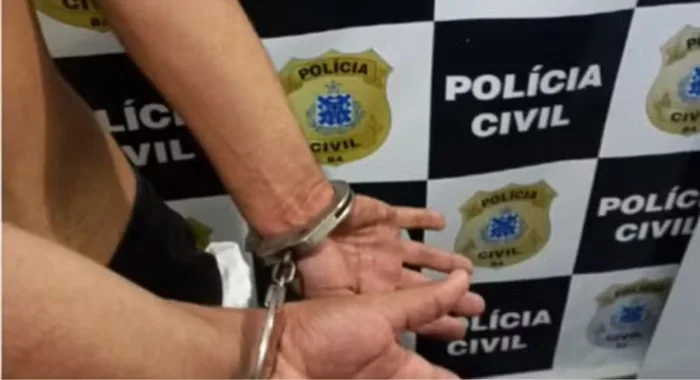 Suspeito de estuprar filhas em Carinhanha tentou fugir — Foto: Reprodução/ TV Sudoeste