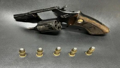 Homem é preso por porte ilegal de arma de fogo em Conceição do Jacuípe- Foto: Reprodução/ PM