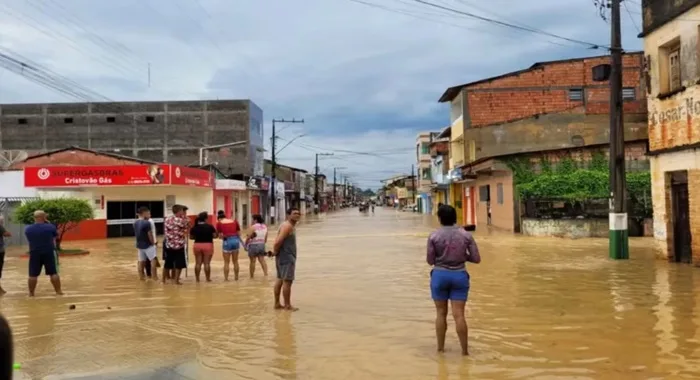Trinta e cinco municípios estão em situação de emergência no estado. Foto: Reprodução/Redes Sociais