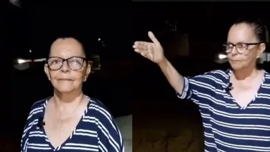 Na noite deste domingo, a prefeita visitou algumas das localidades em que as obras estão sendo realizadas - Foto: Reprodução/Vídeo