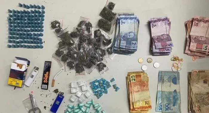 Material apreendido pela Polícia Militar (PM-BA) - Foto: Divulgação | SSP-BA