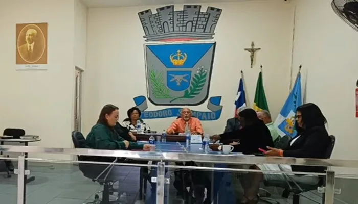 Sessão Ordinária da Câmara Municipal de Teodoro Sampaio desta terça-feira (5/3)- Foto: Reprodução/ Vídeo