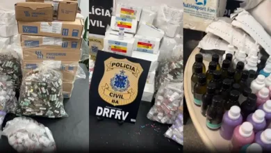 Carga de medicamentos roubada de caminhão é recuperada- Foto: Reprodução/ Vídeo