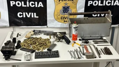 Oficina clandestina de armas é desarticulada pela Polícia Civil- Foto: Reprodução/ Ascom-PC