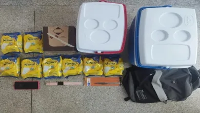 Material apreendido com o casal - Foto: Divulgação | SSP-BA