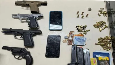 Materiais apreendidos pela PM durante a ação - Foto: Divulgação