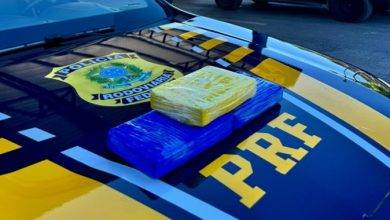 PRF apreende drogas em ônibus de linha interestadual- Foto: Reprodução/ Nucom PRF