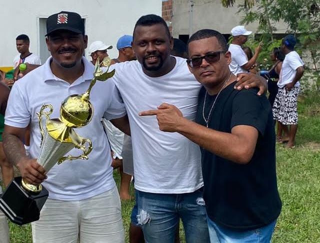 Willian Oliver, vereador Wilton Melo e Fernandes Silva- Foto Reprodução