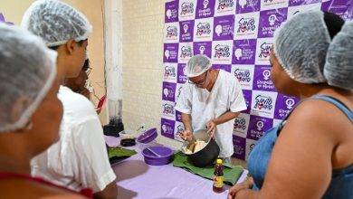 Prefeitura de Santo Amaro promove oficina de preparo de abará - Foto: Reprodução/ASCOM