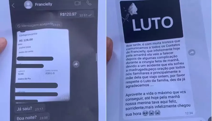 Mulher compra pizzas por 2 anos com PIX falso e finge estar morta ao ser cobrada - Foto: Reprodução
