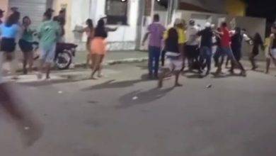 Cavalgada termina com briga generalizada em Teodoro Sampaio - Foto: Reprodução/Vídeo