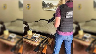 Suspeito de narcotráfico que fingia ser policial civil é preso em Conquista durante operação- Foto: Reprodução/ Ascom/PC