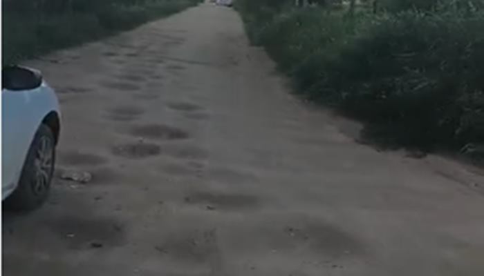 Estradas vicinais em más condições têm preocupado os moradores - Foto: Reprodução/Vídeo