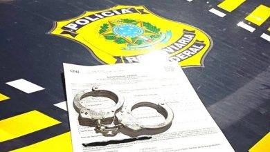 Foragido da Justiça de São Paulo é preso pela PRF na BR-324 - Foto: Divulgação | PRF