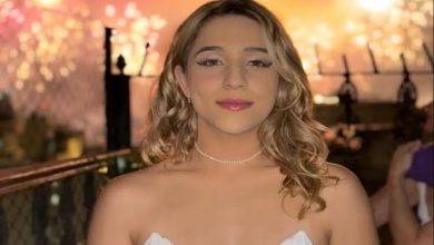 Luana Gabrielle Cerqueira Medeiros, de 21 anos, perdeu o equilíbrio ao bater num carro e acabou atrolepada por um caminhão. — Foto: Reprodução/Redes Sociais