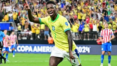 Com show de Vini Jr., Seleção vence a primeira na Copa América e elimina o Paraguai - Foto: Reprodução/Getty Images