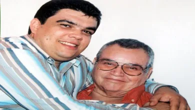 Marcos Farias e seu pai Valmir Mascarenhas, fundador do Supermercado Sumaré- Foto: Arquivo Pessoal