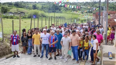 Prefeitura de Amélia Rodrigues entrega obra de pavimentação na Rua São Jorge no Guará- Foto: Fala Genefax