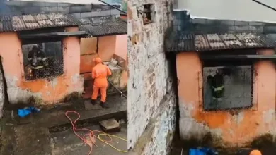 Dois irmãos de 8 e 3 anos morrem carbonizados após casa pegar fogo — Foto: Reprodução/Redes Sociais