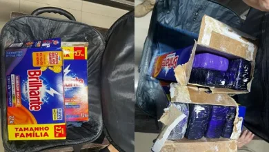 PRF apreende maconha escondida em caixas de sabão em pó - Foto: Reprodução