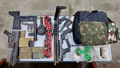 PM apreende armas e mais de 400 munições durante operação de intensificação - Foto: Divulgação/SSP