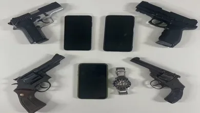 Materiais apreendidos — Foto: Polícia Militar da Bahia