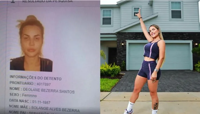 Justiça mantém prisão preventiva de Deolane Bezerra após audiência de custódia - Foto: Reprodução