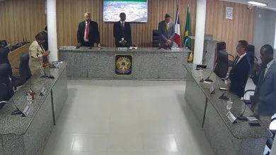 26ª Sessão Ordinária da Câmara Municipal de Amélia Rodrigues - Foto: Reprodução/Vídeo
