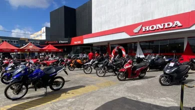 Feirão da Moto Clube Honda está sendo realizado no estacionamento da loja, localizada na Av. José Falcão da Silva, em Feira de Santana - Foto: Divulgação