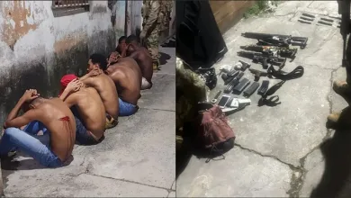 Em fuga, 7 homens são presos após fazerem refém dentro de casa- Foto: Reprodução