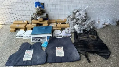 Operação policial apreende grande quantidade de drogas em Salvador- Foto: Divulgação