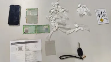 Casal é detido transportando cocaína no centro de Feira de Santana - Foto/ Reproduçãp: Ascom/PM