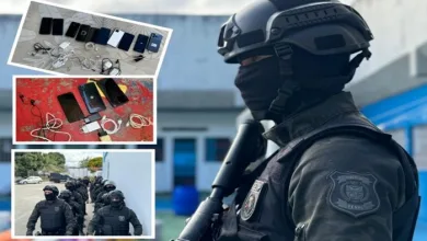Polícia Penal faz pente-fino em presídio e apreende celular e materiais Ilícitos - Fotos/ Reprodução: Hildazio Santana