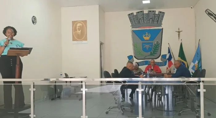 Sessão Ordinária da Câmara Municipal de Teodoro Sampaio - Foto: Reprodução/Vídeo