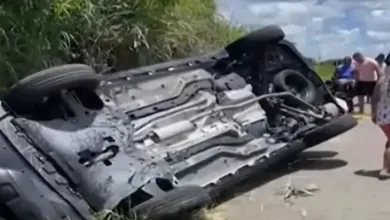Homem é atropelado ao tentar ajudar colega com pneu furado- Foto: Reprodução/ Redes Sociais