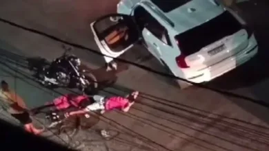 Homem rendeu as vítimas no bairro de Ondina, em Salvador- Foto: Reprodução/ Redes sociais