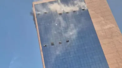 Incêndio atinge prédio empresarial em Salvador - Foto: Reprodução/ Rede Social